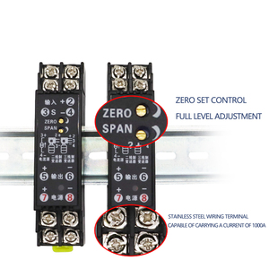 อุปกรณ์แยกสัญญาณอุตสาหกรรม THT-I/U ซีรีส์ DC24V 4-20mA 0-5V 0-10V แบบติดตั้งบนราง DIN สำหรับระบบควบคุม PLC DCS - Product Image 2