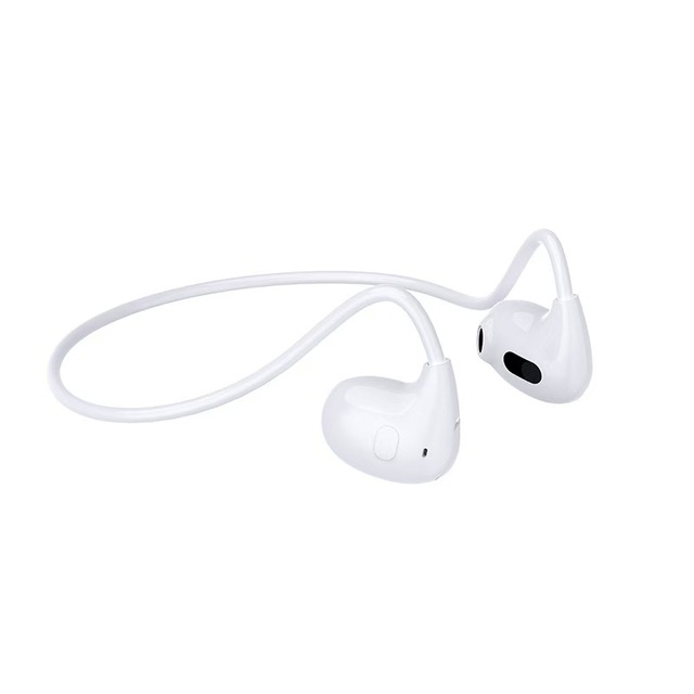 BT5.3 Lightweight Wireless Sports Headphones Open Ear Design Dual Mode Air Conduction Music Game LED Battery Indicator jl