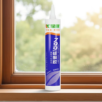 Adhésif structurel en silicone neutre, scellant imperméable résistant aux intempéries, colle résistante aux intempéries pour panneaux muraux, verre et céramique