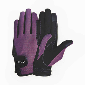 OEM Service Premium Quality Adjustable Best Selling Leather Horse Ridding <b>Gloves</b> Customized Equestrian <b>Gloves</b> - Product Image 1