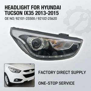 Faro Delantero 92101-2S500 92102-2S620, Accesorios para Automóviles, Faro LED DRL para <span class=keywords><strong>Hyundai</strong></span> <span class=keywords><strong>Tucson</strong></span> IX35 2013 <span class=keywords><strong>2014</strong></span> 2015 - Product Image 1