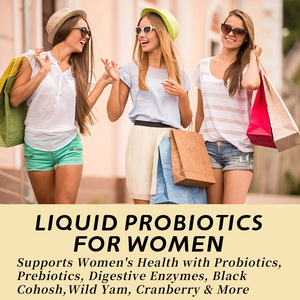 Yüksek dereceli probiyotikler prebiyotikler kadın sağlık takviyesi vajinal hormon dengesi için çam kozalağı özü sıvı damla - Product Image 3