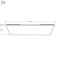 Table de bar rectangulaire blanche en surface solide simple et personnalisée pour bar à domicile, club, hôtel, restaurant, villa, comptoir de bar haut
