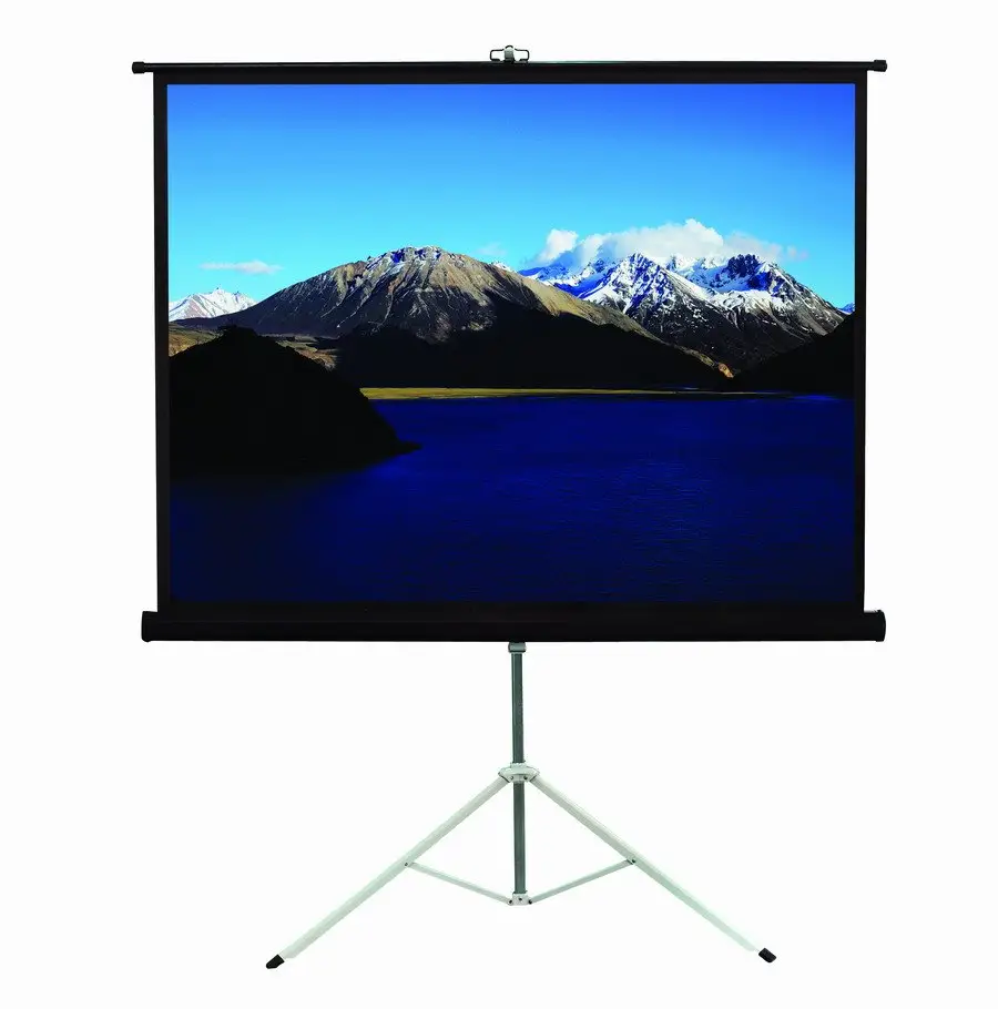 Telon Scherm 120 Inch 4:3 En 16:9 Formaat Matte Witte Class Vergaderzaal Indoor En Outdoor Projectie Projector Statief Scherm