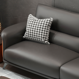 Ensemble <span class=keywords><strong>de</strong></span> canapés <span class=keywords><strong>de</strong></span> réception VIP en cuir pour espace <span class=keywords><strong>de</strong></span> repos <span class=keywords><strong>de</strong></span> bureau commercial, design moderne, mobilier commercial <span class=keywords><strong>de</strong></span> luxe léger - Product Image 6