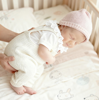 Poupées Bébés Reborn R&B Plus Vraies que Nature, Nouveau-nés de 17" 20" Petites Filles Bébés Mignonnes en Vinyle Souple Réalistes pour Cadeaux et Jouets d'Enfants