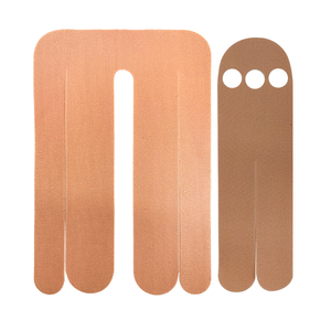 Cinta de Kinesiología de Algodón Precortada, Tira de Soporte Estable, Transpirable, Parche Precortado para Dolor de Rodilla y Músculos - Product Image 6