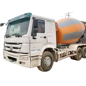 China gebrauchter 10-12 Cbm volumenbeton-Mixer-Lkw erneuerter gebrauchter Zement-Mixer-Lkw