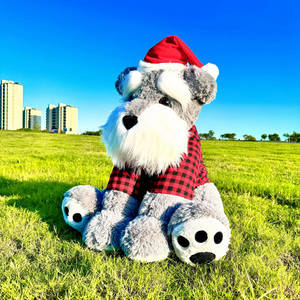 Nuevo estilo de buena calidad de alta calidad suave relleno animal perro <span class=keywords><strong>Schnauzer</strong></span> peluche perro de peluche - Product Image 3