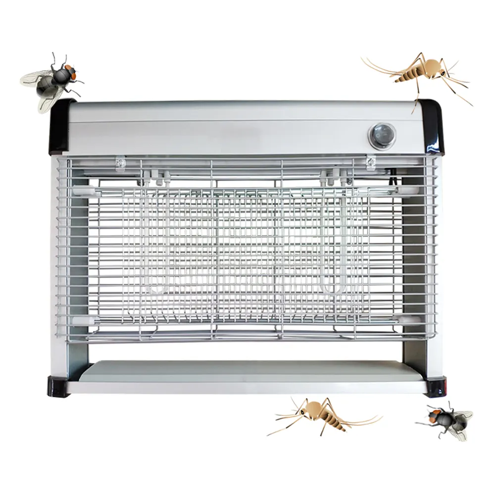 Industrial Electric Fly Insect Bug Pest Mosquito Killer Zapper Trap UV 11/20/30W 