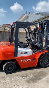 Carretilla elevadora usada Clark Cat de 3 toneladas con capacidad de 5 toneladas Carretilla elevadora de almacenamiento con motor diésel con componente de motor central - Product Image 4