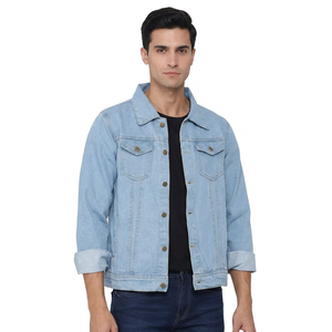 Chaqueta de mezclilla de estilo callejero hecha a medida 100% algodón nuevo diseño hecho a mano de moda para invierno - Product Image 1