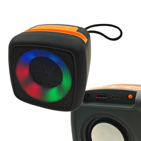Altavoz Bluetooth Inalámbrico Portátil Estéreo X-911 con Luces RGB, Woofer Estéreo Activo, Mini Altavoz Cúbico BT, Precio al por Mayor