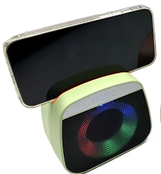 Altavoz Inalámbrico Portátil con Luz RGB, Mini Sistema de Sonido para el Hogar, Compatible con Teléfonos Móviles, PC y Radio, Modelo X-922 - Product Image 1