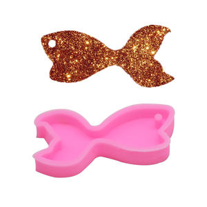 <span class=keywords><strong>Moule</strong></span> en silicone transparent, tête de vache brillante, taureau visage, porte-clés, moules en époxy - Product Image 5