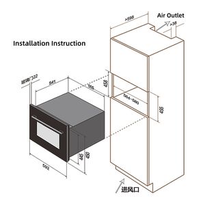 VANACE Mini Nevera Slim 220V Vitrina Refrigerador Termoeléctrico 40 Botellas Enfriador de Vino - Product Image 3