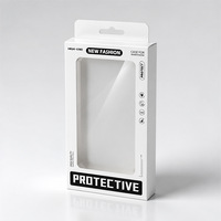 Boîte d'emballage en carton transparente portable pour téléphone portable, vente en gros, pour 18 Pro Max, électronique grand public