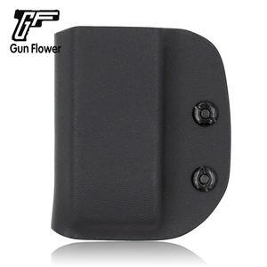 बंदूक और फूल Kydex IWB पत्रिका वाहक Kydex एकल पत्रिका पाउच पिस्तौलदान बेल्ट क्लिप फिट के साथ 9mm है। 40 डबल स्टैक पत्रिका - Product Image 4
