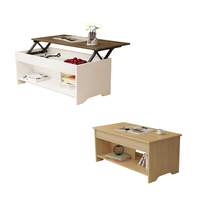 Style moderne meubles table basse relevable ensembles pour salon