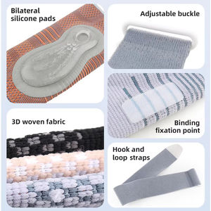 Protector de Codo Deportivo Ajustable, Compresión Elástica, Soporte para Brazo <span class=keywords><strong>con</strong></span> Correas - Product Image 4