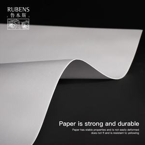 Nuevo Diseño, Libro de Papel <span class=keywords><strong>para</strong></span> Marcadores Rubens, 120 g/m², 30 Hojas, A5/A4, Suministro Perfecto <span class=keywords><strong>para</strong></span> Fanáticos del Arte Profesional - Product Image 6