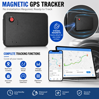 Slimme Magnetische 4G GPS Tracker voor Bedrijfsvloot WD300 SOS Alarm Spraakbewaking met Geofence en Oversnelheidsalarm