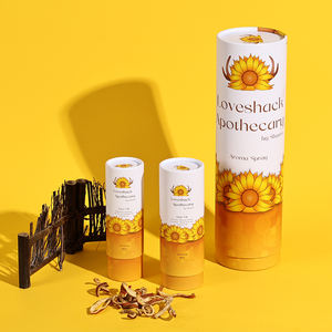 หลอดกระดาษคราฟท์แบบดันทรงกล่องหลอดบรรจุภัณฑ์ทรงกระบอกกลมเกรดอาหารแบบกำหนดเองได้ - Product Image 2