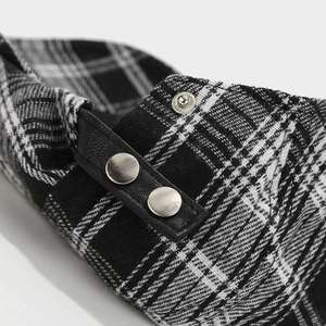 Korean Version of Personality Fashion Metal Rivets Pins Berets Hat Men Women Street Hip Hop Ivy Hats - Product Image 4