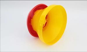 Tavuk yetiştiriciliği besleme aracı PE plastik tavuk besleyici kalınlaşma kanatlı <span class=keywords><strong>hooper</strong></span> besleyici satılık - Product Image 2