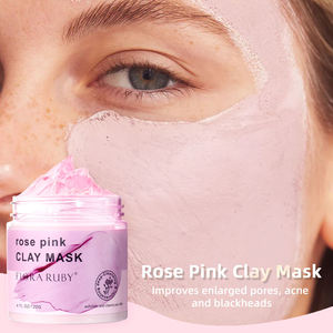 Masque facial hydratant et nourrissant à l'argile rose naturelle FLORA RUBY 100% - Product Image 5