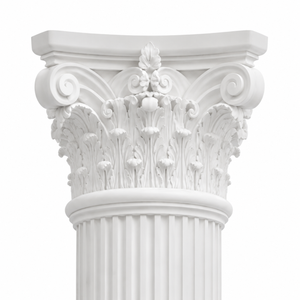 <span class=keywords><strong>Columnas</strong></span> <span class=keywords><strong>Romanas</strong></span> Sólidas de GRC/GRG Personalizadas con Ejes Acanalados, Aptas para Exteriores de Hoteles y Otras Aplicaciones Decorativas - Product Image 2