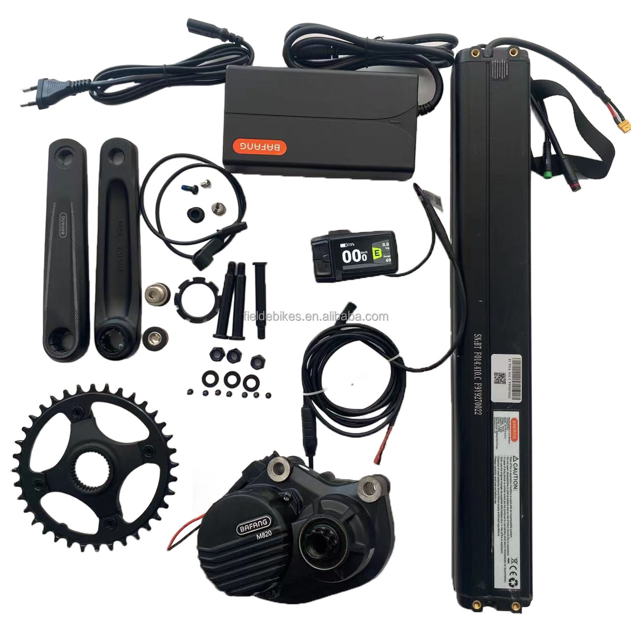 LCE930 совместимый Bafang M820 43 В 250 Вт Средний привод электровелосипед электрический велосипед комплект для преобразования электрического грузового велосипеда BTF014 43 В 410 Вт