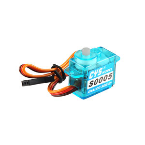 Offerta Speciale Sconto Quantità <span class=keywords><strong>CYS</strong></span> S0005 5g Mini Micro Servo Analogico Senza Nucleo per Aeromodelli RC, Robotica, Educazione STEM, Auto RC - Product Image 2