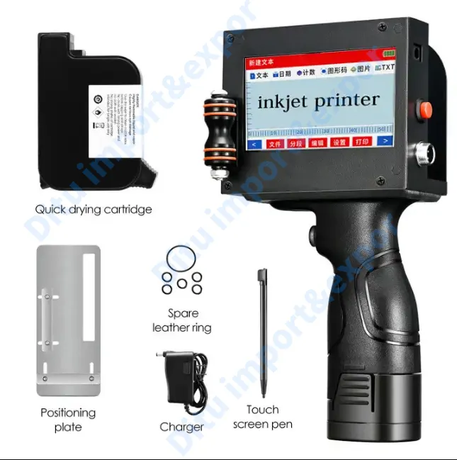 Portable Hand Jet Handheld Tij Thermal Inkjet Printer For Sale