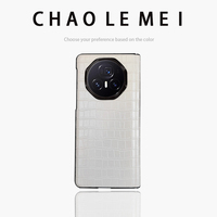 Étui de téléphone pour Honor Magic V6/V5, Housse en cuir minimaliste avec charnière magnétique, Film de protection d'écran intégré pour écran pliable