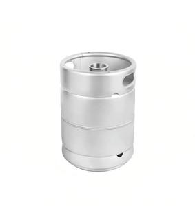 Barril de Cerveza de Acero Inoxidable Estándar Estadounidense, Acoplador G S D Apilable, Plateado, 1/4BBL, 1.8mm de Grosor, Duradero, con Logotipo Personalizado - Product Image 1