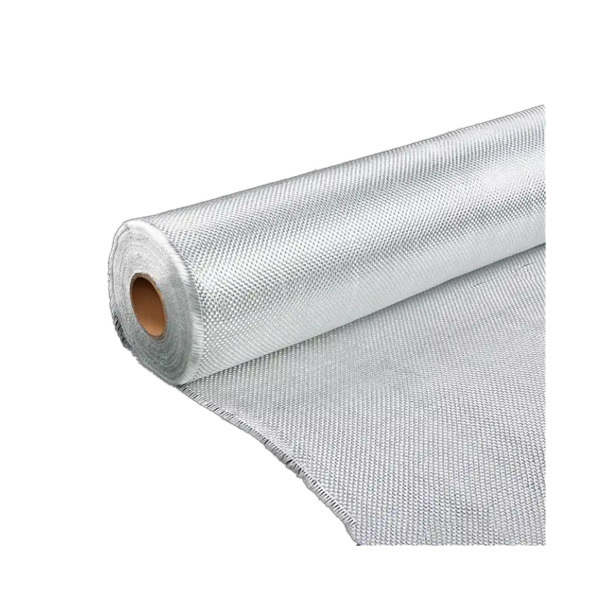 High Resin Permeability 400g 600g 800g E Glass Fiberglass Plain Weave Fabric Fiberglass Cloth for Boats