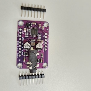 โมดูลถอดรหัสเสียงสเตอริโอ UDA1334A I2S DAC บอร์ดโมดูล <span class=keywords><strong>1334</strong></span> DAC สำหรับ Arduino 3.3V-5V ไอซีประสิทธิภาพสูง - Product Image 1