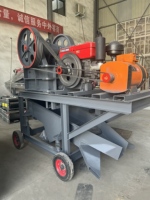 Petite machine de concassage et de criblage diesel directe par le fabricant pour les concasseurs à mâchoires dans la production de pierres concassées