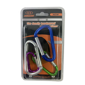 High-Quality Hot-Selling Color Zinc Carabiner Carabiner High Precision Swivel Carabiner