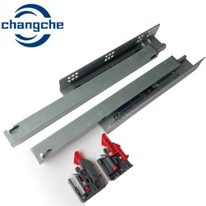 Thiết kế mới nhiệm vụ nặng nề giấu kính thiên văn trượt undermount ngăn kéo trượt đẩy để mở mềm đóng Ngăn kéo trượt - Product Image 6