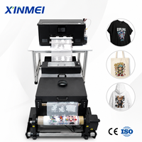 Printer DTF All in One Xm A3 30cm, Printer Film PET, Mesin Printer DTF untuk Kaos, Head Epson XP600, Set Lengkap dengan Printer DTF