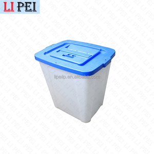 Urna de votación electoral de plástico translúcido de alta calidad y resistente con cerradura para <span class=keywords><strong>elecciones</strong></span> en África - Product Image 5