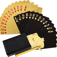 Cartes à jouer de table pour adultes imprimées personnalisées jeu de cartes en plastique étanche avec boîte pour la fête des couples et des groupes d'amis
