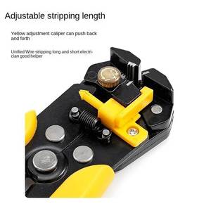 Pince à dénuder automatique, pince coupante pour câbles d'électricien, outils multifonctionnels portables pour le tirage de fils et le montage de vélos - Product Image 5
