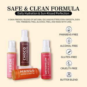 Olio Abbronzante Biologico per il Corpo con Etichetta Privata, Nutriente e Idratante, Acceleratore di Abbronzatura per Pelle Scura - Product Image 6