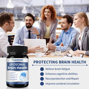 Capsules VitaSpring pour la santé cérébrale, L-théanine, Rhodiola Rosea, <span class=keywords><strong>Bacopa</strong></span> <span class=keywords><strong>Monnieri</strong></span>, complément alimentaire, marque privée, Alpha GPC, capsules pour le cerveau - Product Image 2