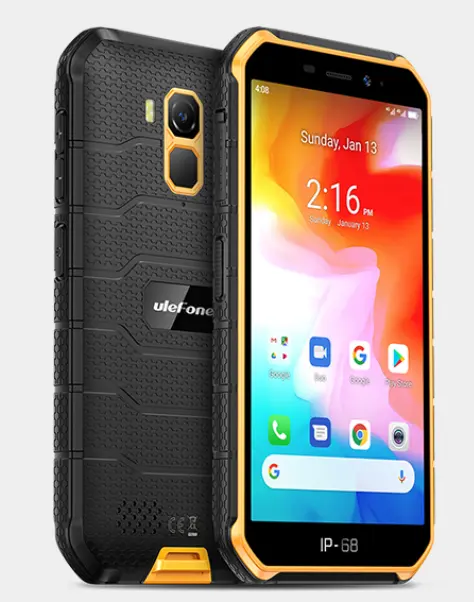 Top sell Armor X7 Pro Waterproof Rugged Phone 4000mAh 5.0 inch Android 10 IP68 Cell Phone