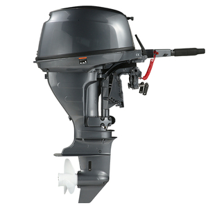 Nouveau moteur hors-bord à essence 4 temps de 15 CV avec arbre court/long, système de démarrage manuel/électrique, refroidissement par eau, moteur monocylindre - Product Image 4