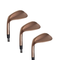 Ensemble de fers de golf pour gaucher, fabriqué en Chine, sur mesure, fraisé CNC, manche en acier pour hommes